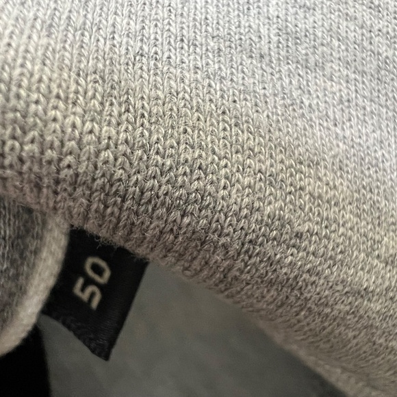 Ferrante Italy grey cotton pique short sleeve polo golf shirt - Picture 10 of 12